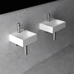 Fontein Salenzi Spy 40x30 Cm Glans Wit (inclusief Bijpassende Waste) 9 Fontein Salenzi Spy 40x30 Cm Glans Wit (inclusief Bijpassende Waste) -Goedkope Stijl Baden Winkel fontein salenzi spy 30x30 cm wit sfeer 1 1