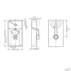 Fontein Sanilux 40x22x8 Cm Keramiek Wit (1 Kraangat) -Goedkope Stijl Baden Winkel fontein sanilux 40x22x8 cm keramiek wit 1 kraangat tech