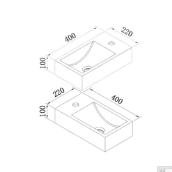Fontein Sanilux Quartz Recto 40x22x10 Cm Mat Zwart (kraangat Links) 7 Fontein Sanilux Quartz Recto 40x22x10 Cm Mat Zwart (kraangat Links) -Goedkope Stijl Baden Winkel fontein sanilux quartz recto 40x22x10 cm mat zwart kraangat links tech