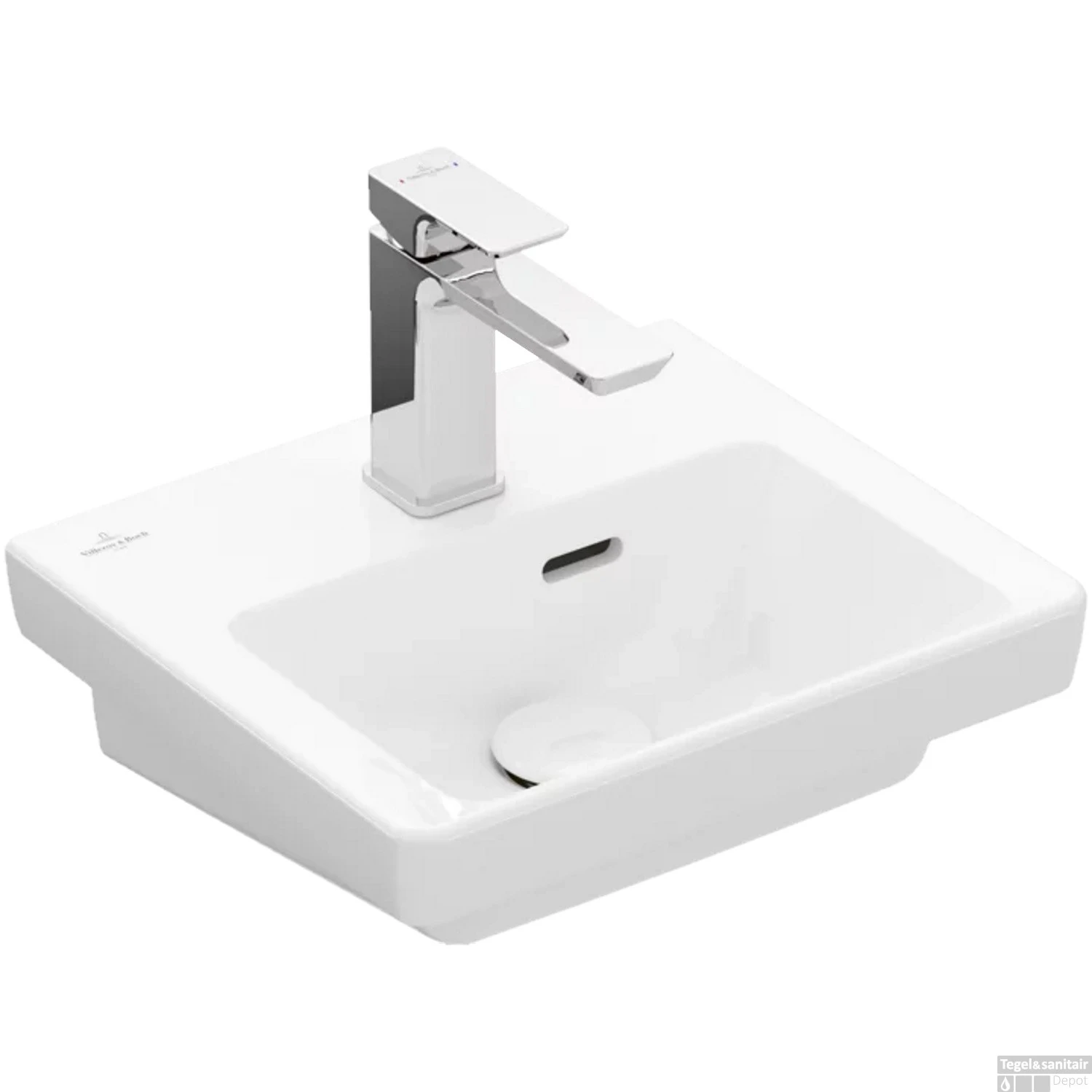Fontein Villeroy & Boch Subway 3.0 30.5x37x13.5 Cm Wit Alpin 3 Fontein Villeroy & Boch Subway 3.0 30.5x37x13.5 Cm Wit Alpin