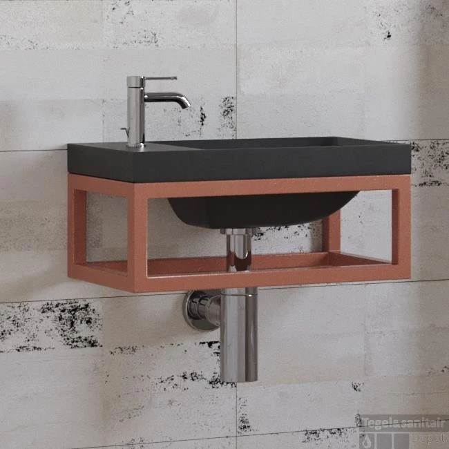 Fonteinset Boss & Wessing Paris 40x22 Cm Met Mat Zwart Fontein Mat Koper 3 Fonteinset Boss & Wessing Paris 40x22 Cm Met Mat Zwart Fontein Mat Koper