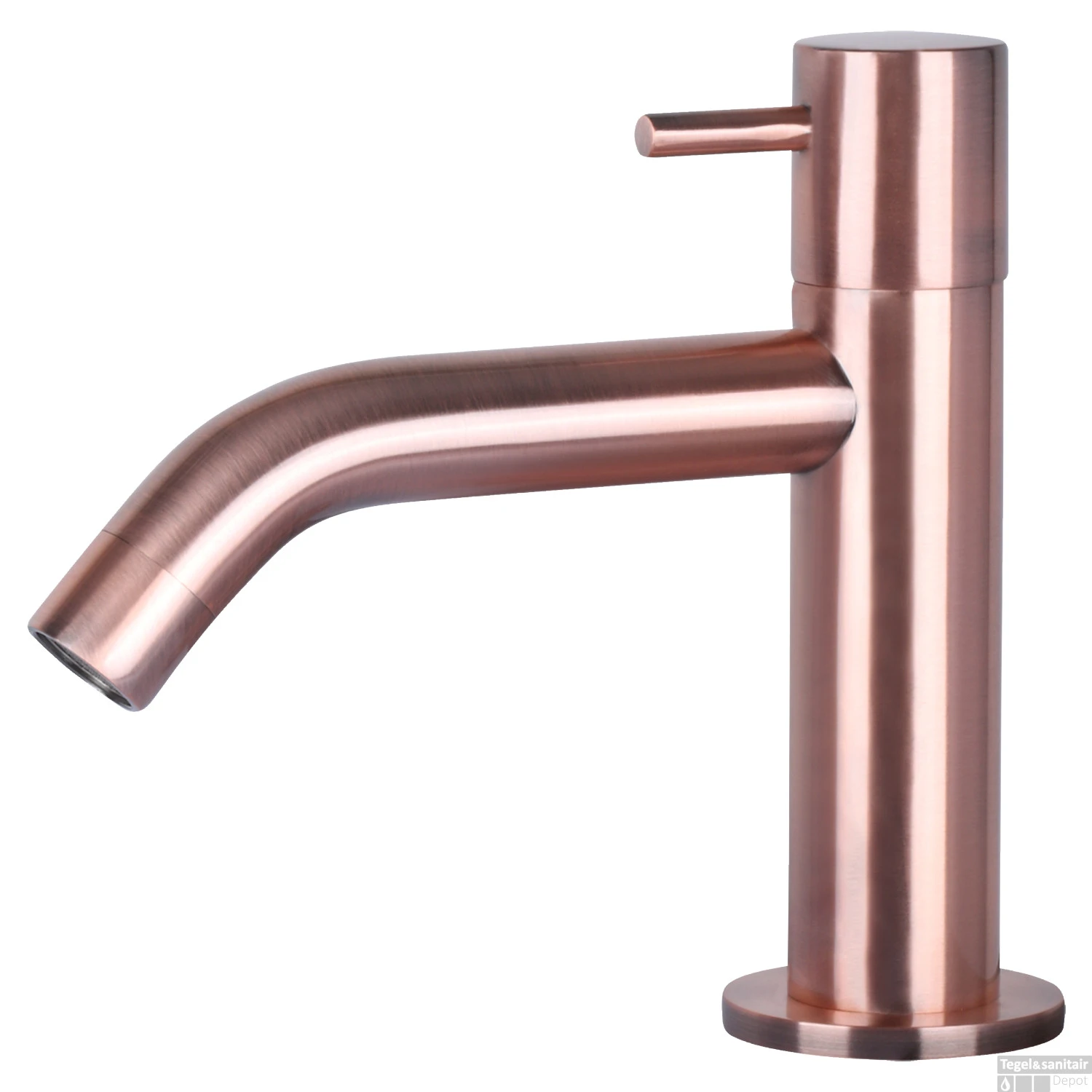 Fonteinset Differnz Cleo 30x30x10 Cm Keramiek Wit Met Kraan Gebogen Rood Koper 4 Fonteinset Differnz Cleo 30x30x10 Cm Keramiek Wit Met Kraan Gebogen Rood Koper - Afbeelding 2