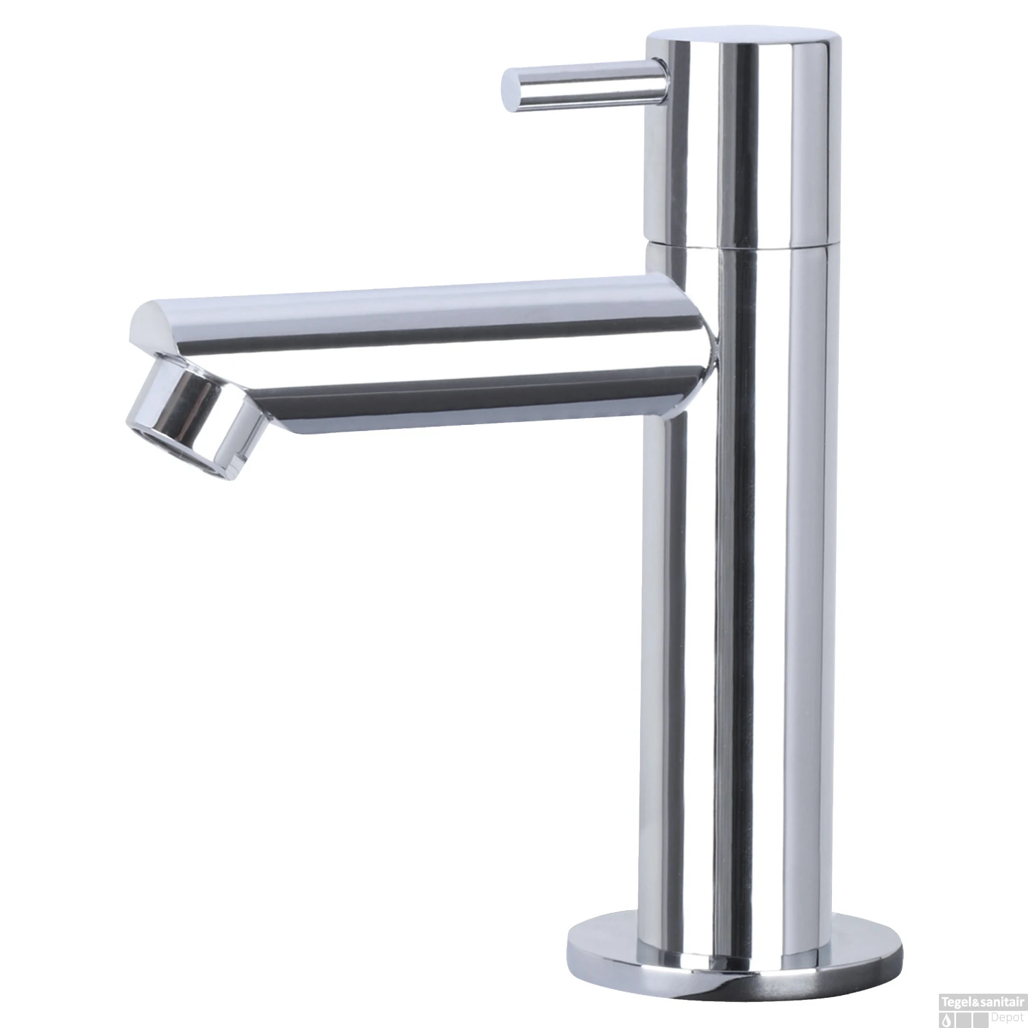 Fonteinset Differnz Cleo 31.5x31.5x10 Cm Beton Donker Grijs Met Kraan Recht Chroom 4 Fonteinset Differnz Cleo 31.5x31.5x10 Cm Beton Donker Grijs Met Kraan Recht Chroom - Afbeelding 2