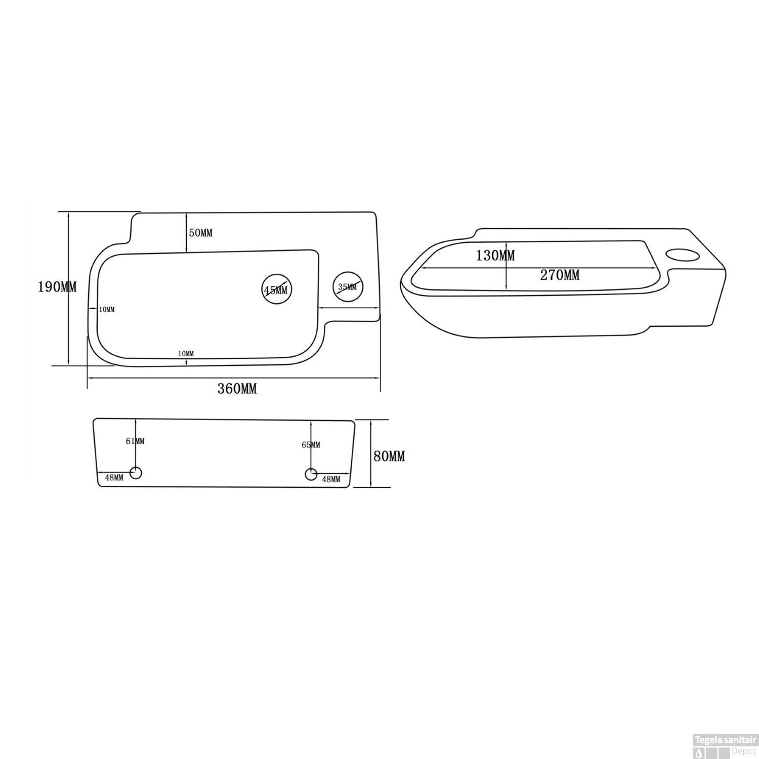 Fonteinset Differnz Reba 36x19x8 Cm Natuursteen Zwart 5 Fonteinset Differnz Reba 36x19x8 Cm Natuursteen Zwart - Afbeelding 3
