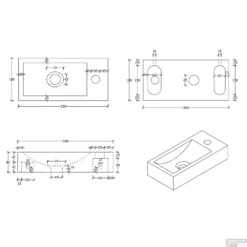 Fonteinset Differnz Ribble Natuursteen 38x18x8 Cm Zwart Met Gebogen Kraan Mat Chroom -Goedkope Stijl Baden Winkel fonteinset differnz ribble natuursteen 38x18x8 cm zwart met gebogen kraan mat chroom tech 1