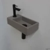 Fonteinset INK Versus 36x18x9 Cm Quartz Beton Met Kraangat Links Mat Zwart 1 Fonteinset INK Versus 36x18x9 Cm Quartz Beton Met Kraangat Links Mat Zwart -Goedkope Stijl Baden Winkel fonteinset ink versus 36x18x9 cm quartz beton met kraangat links mat zwart shop