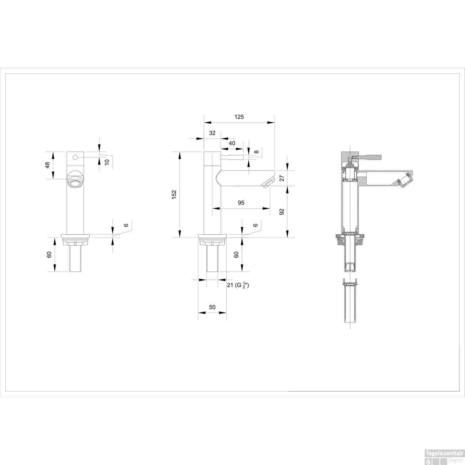 Fonteinset INK Versus 36x18x9 Cm Quartz Grijs Met Kraangat Links Mat Rose Goud 8 Fonteinset INK Versus 36x18x9 Cm Quartz Grijs Met Kraangat Links Mat Rose Goud - Afbeelding 6