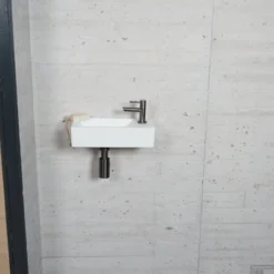 Fonteinset Mat Wit Wiesbaden Color Gun Metal (kraangat Rechts) 22 Fonteinset Mat Wit Wiesbaden Color Gun Metal (kraangat Rechts) -Goedkope Stijl Baden Winkel fonteinset mat wit wiesbaden color gun metal 5