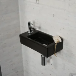 Fonteinset Mat Zwart Wiesbaden Color Chroom (kraangat Links) 18 Fonteinset Mat Zwart Wiesbaden Color Chroom (kraangat Links) -Goedkope Stijl Baden Winkel fonteinset mat zwart wiesbaden color chroom 4 1