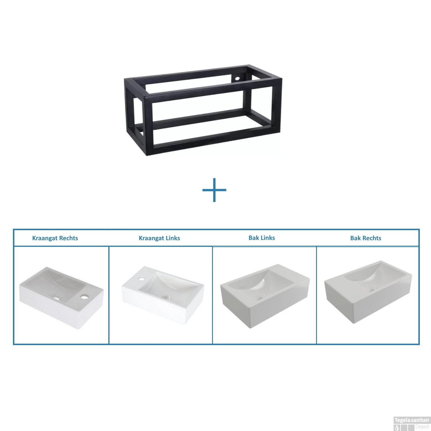 Fonteinset Plieger Met Handdoekrek 37 Cm Wit (Exclusief Kraan En Afvoer) 3 Fonteinset Plieger Met Handdoekrek 37 Cm Wit (Exclusief Kraan En Afvoer)