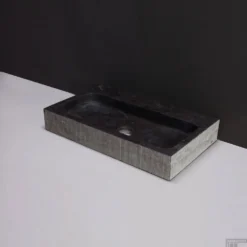 Forzalaqua Gotenburg Hardsteen Gefrijnd 50x30x8 Cm Zonder Kraangat