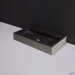 Forzalaqua Gotenburg Hardsteen Gezoet 50x30x8 Cm Met Kraangat