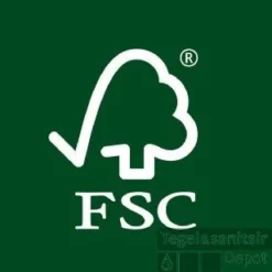 Wastafelblad Gliss Design Topdek 180x46 Cm Ruw Gerookt Incl. 4 Ophangbeugels -Goedkope Stijl Baden Winkel fsc 19