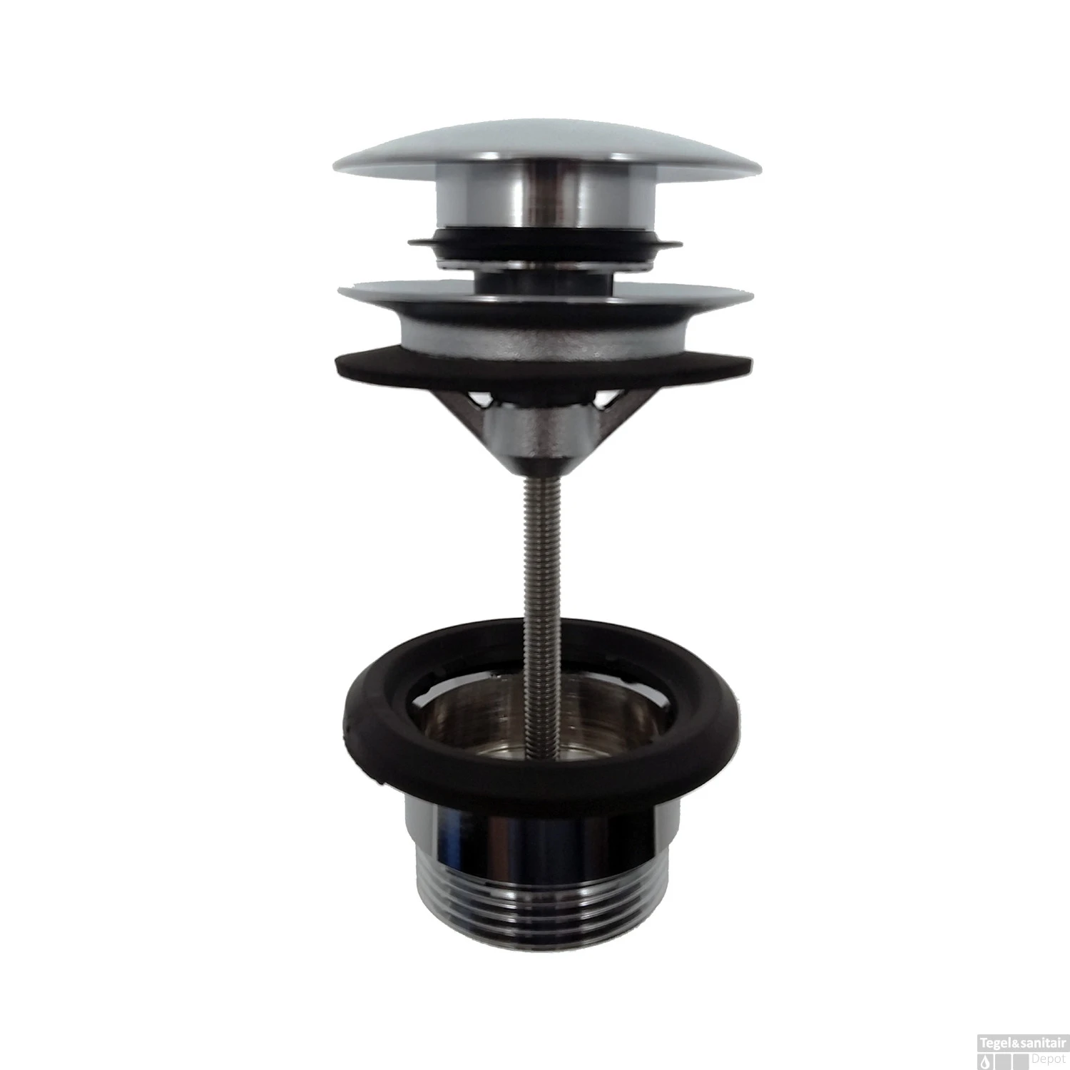 Clickplug Lagoo Garda Universeel Messing Chroom 3 Clickplug Lagoo Garda Universeel Messing Chroom