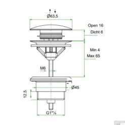 Clickplug Lagoo Garda Universeel Messing Geborsteld Koper 5 Clickplug Lagoo Garda Universeel Messing Geborsteld Koper -Goedkope Stijl Baden Winkel g6117 tekening 2 1 1 1