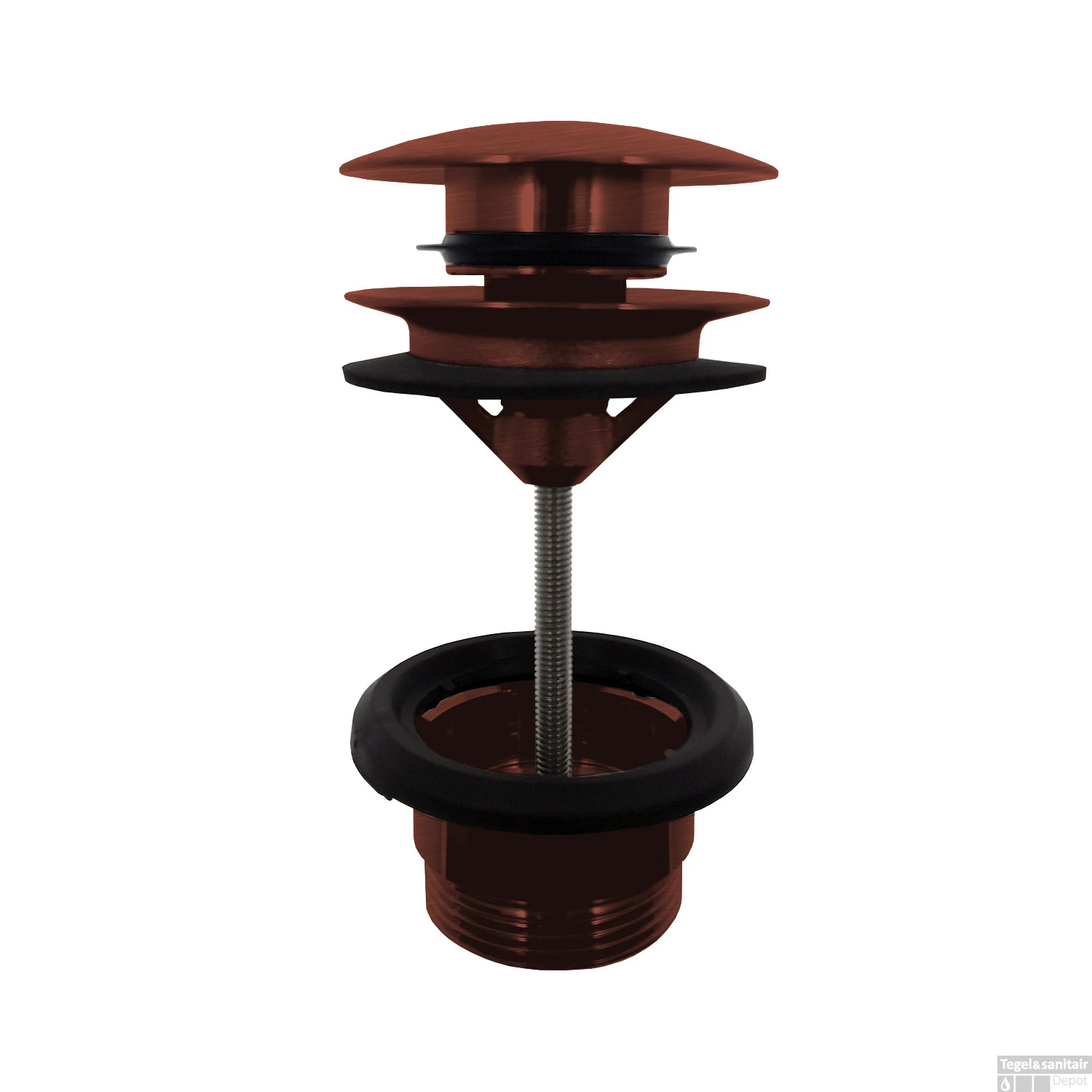 Clickplug Lagoo Garda Universeel Messing Geborsteld Koper 3 Clickplug Lagoo Garda Universeel Messing Geborsteld Koper