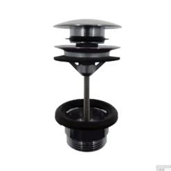 Clickplug Lagoo Garda Universeel Messing Geborsteld Nikkel