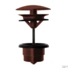 Afvoerplug Lagoo Garda Always Open Messing Geborsteld Koper 1 Afvoerplug Lagoo Garda Always Open Messing Geborsteld Koper -Goedkope Stijl Baden Winkel g6118 brushed copper shop
