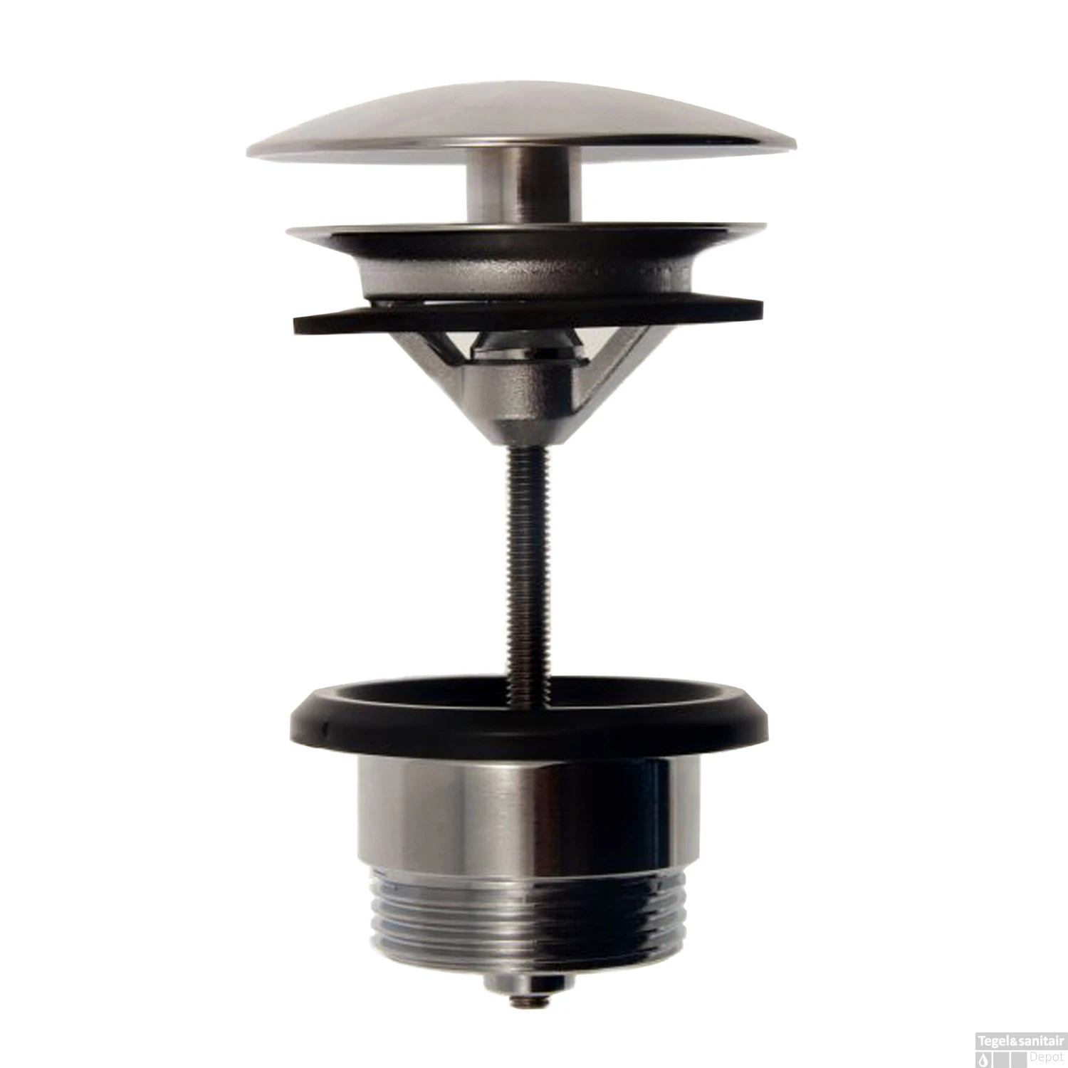 Afvoerplug Lagoo Garda Always Open Messing Chroom 3 Afvoerplug Lagoo Garda Always Open Messing Chroom