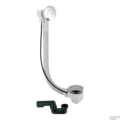 Badoverloop Lagoo Garda Met Clickplug En Sifon Messing Chroom