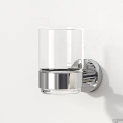 Glashouder Geesa Nemox Met Glas Chroom