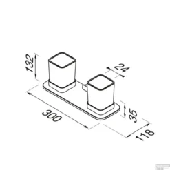 Glashouder Met Planchet Dubbel Geesa Shift Chroom 11 Glashouder Met Planchet Dubbel Geesa Shift Chroom -Goedkope Stijl Baden Winkel glashouder met planchet dubbel geesa shift chroom tech 1