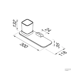 Glashouder Met Planchet Geesa Shift Zwart Met Marmerlook -Goedkope Stijl Baden Winkel glashouder met planchet geesa shift zwart met marmerlook tech