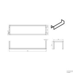 BWS Handdoekenrek Industrieel | 95x25x20cm | Black Chrome 17 BWS Handdoekenrek Industrieel | 95x25x20cm | Black Chrome -Goedkope Stijl Baden Winkel handdoekenrek bws industrieel 95x25x20 cm black chrome 6