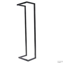 BWS Handdoekenrek Industrieel | 95x25x20cm | Staal Gunmetal