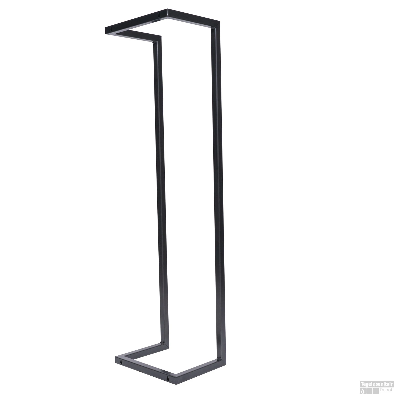 BWS Handdoekenrek Industrieel | 95x25x20cm | Staal Gunmetal 3 BWS Handdoekenrek Industrieel | 95x25x20cm | Staal Gunmetal