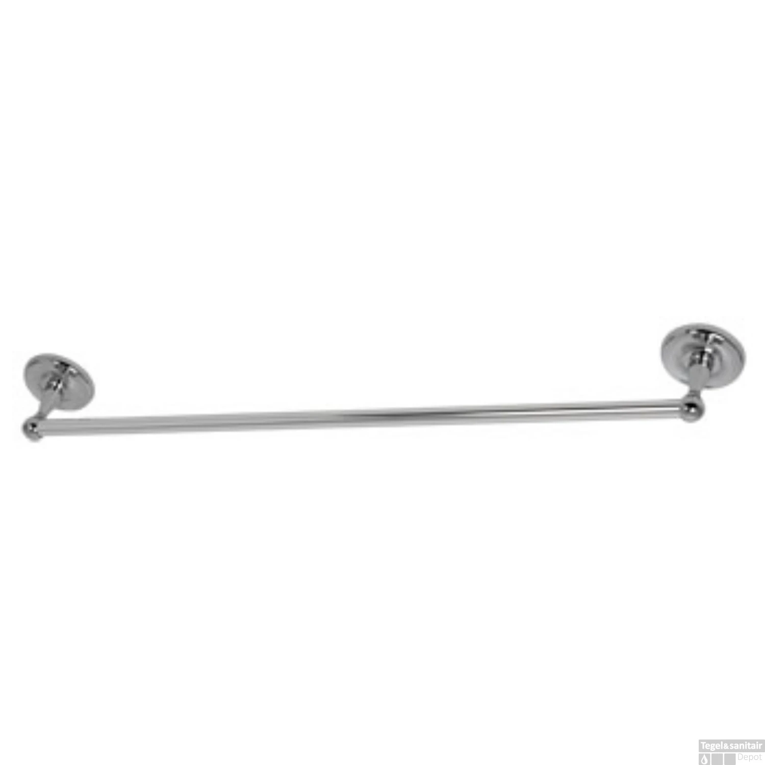 Handdoekhouder Enkel Plieger Charleston 61cm Chroom 3 Handdoekhouder Enkel Plieger Charleston 61cm Chroom