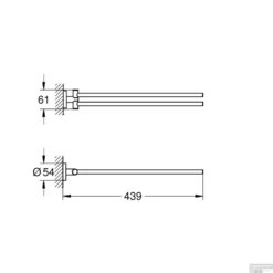 Handdoekhouder Grohe Essentials 44 Cm Supersteel 7 Handdoekhouder Grohe Essentials 44 Cm Supersteel -Goedkope Stijl Baden Winkel handdoekhouder grohe essentials 44 cm supersteel tech