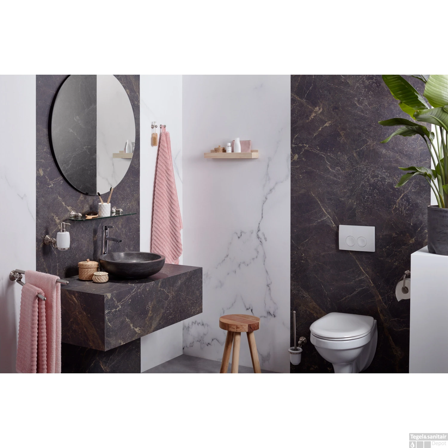 Handdoekhouder Haceka Allure Draaibaar 46 Cm Geborsteld RVS Look 4 Handdoekhouder Haceka Allure Draaibaar 46 Cm Geborsteld RVS Look - Afbeelding 2