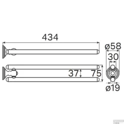 Handdoekhouder Haceka Allure Draaibaar 46 Cm Geborsteld RVS Look 7 Handdoekhouder Haceka Allure Draaibaar 46 Cm Geborsteld RVS Look -Goedkope Stijl Baden Winkel handdoekhouder haceka allure draaibaar 46 cm geborsteld rvs look tec