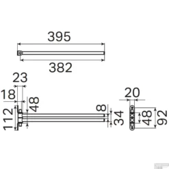 Handdoekhouder Haceka Ixi Dubbel Draaibaar 39 Cm Mat Zwart 7 Handdoekhouder Haceka Ixi Dubbel Draaibaar 39 Cm Mat Zwart -Goedkope Stijl Baden Winkel handdoekhouder haceka ixi dubbel draaibaar 39 cm mat zwart tec