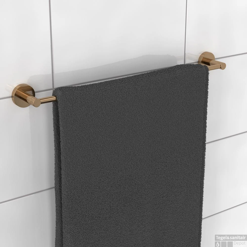 Handdoekhouder Haceka Kosmos Enkel 61 Cm Geborsteld Koper 3 Handdoekhouder Haceka Kosmos Enkel 61 Cm Geborsteld Koper