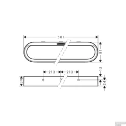 Handdoekhouder HansGrohe WallStoris Mat Wit 7 Handdoekhouder HansGrohe WallStoris Mat Wit -Goedkope Stijl Baden Winkel handdoekhouder hansgrohe wallstoris mat wit tech