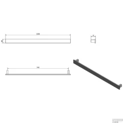 Handdoekhouder Sapho Patron 100x6 Cm Wit 9 Handdoekhouder Sapho Patron 100x6 Cm Wit -Goedkope Stijl Baden Winkel handdoekhouder sapho patron 100x6 cm wit tech