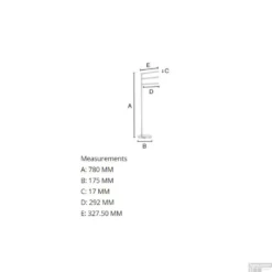 Handdoekhouder Smedbo Outline Lite Vrijstaand Rond 17,5x17,5x78 RVS Gepolijst -Goedkope Stijl Baden Winkel handdoekhouder smedbo outline lite vrijstaand rond 17 5x17 5x78 rvs gepolijst tech