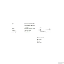 Handdoekhouder Smedbo Xtra Rond Zelfklevend 62.5x5.5 Cm Chroom -Goedkope Stijl Baden Winkel handdoekhouder smedbo xtra zelfklevend 62.5x5.7 cm chroom tech