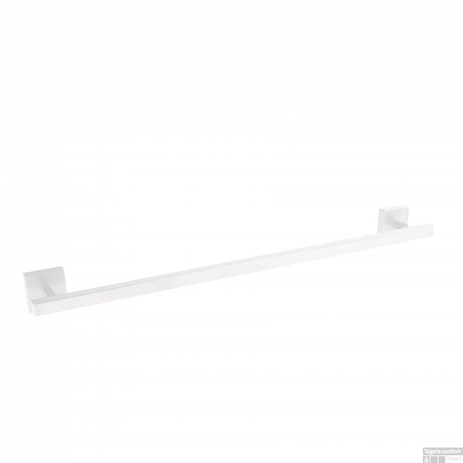 Handdoekhouder Tres Cuadro 60 Cm Mat Wit 3 Handdoekhouder Tres Cuadro 60 Cm Mat Wit