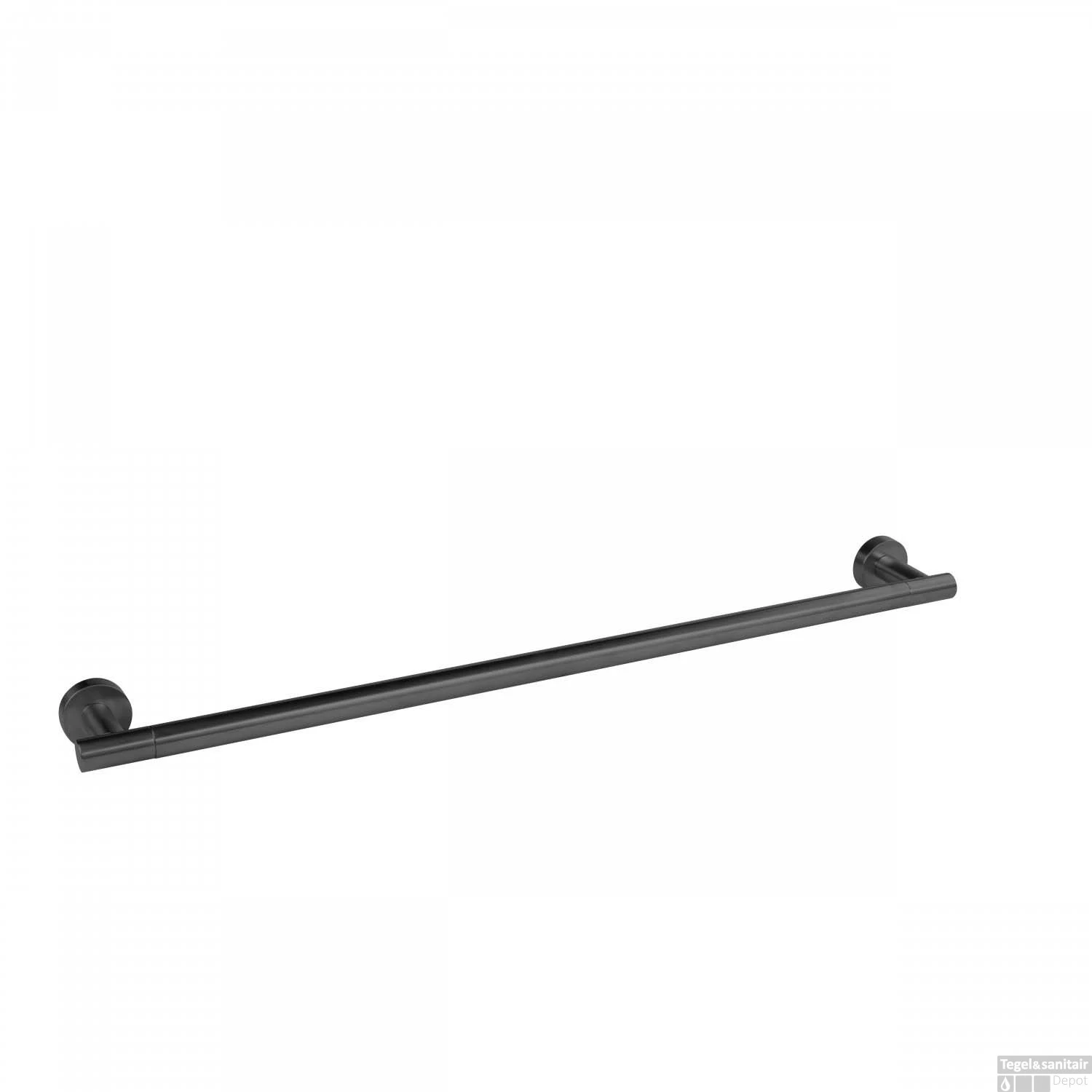 Handdoekhouder Tres Max 58 Cm Mat Zwart 3 Handdoekhouder Tres Max 58 Cm Mat Zwart