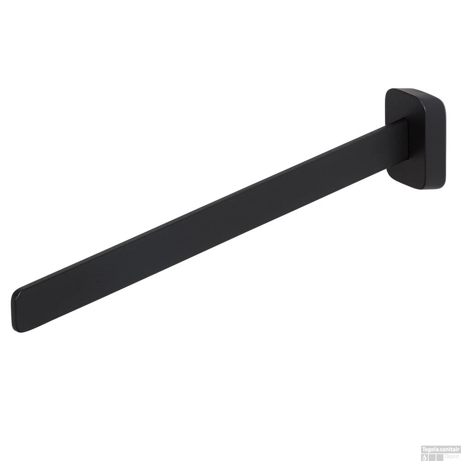 Handdoekrek Geesa Shift 1 Arm Zwart 3 Handdoekrek Geesa Shift 1 Arm Zwart