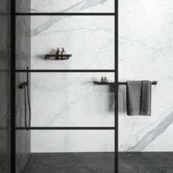 Handdoekrek Met Planchet Geesa Shift Zwart Met Transparant Glas 11 Handdoekrek Met Planchet Geesa Shift Zwart Met Transparant Glas -Goedkope Stijl Baden Winkel handdoekrek met planchet geesa shift zwart met transparant glas 4