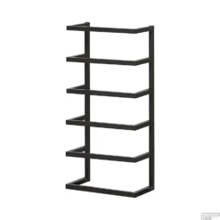 Handdoekrek Sealskin Carré 24x48x12cm Mat Zwart 9 Handdoekrek Sealskin Carré 24x48x12cm Mat Zwart -Goedkope Stijl Baden Winkel handdoekrek sealskin carr 24x48x12cm mat zwart shop