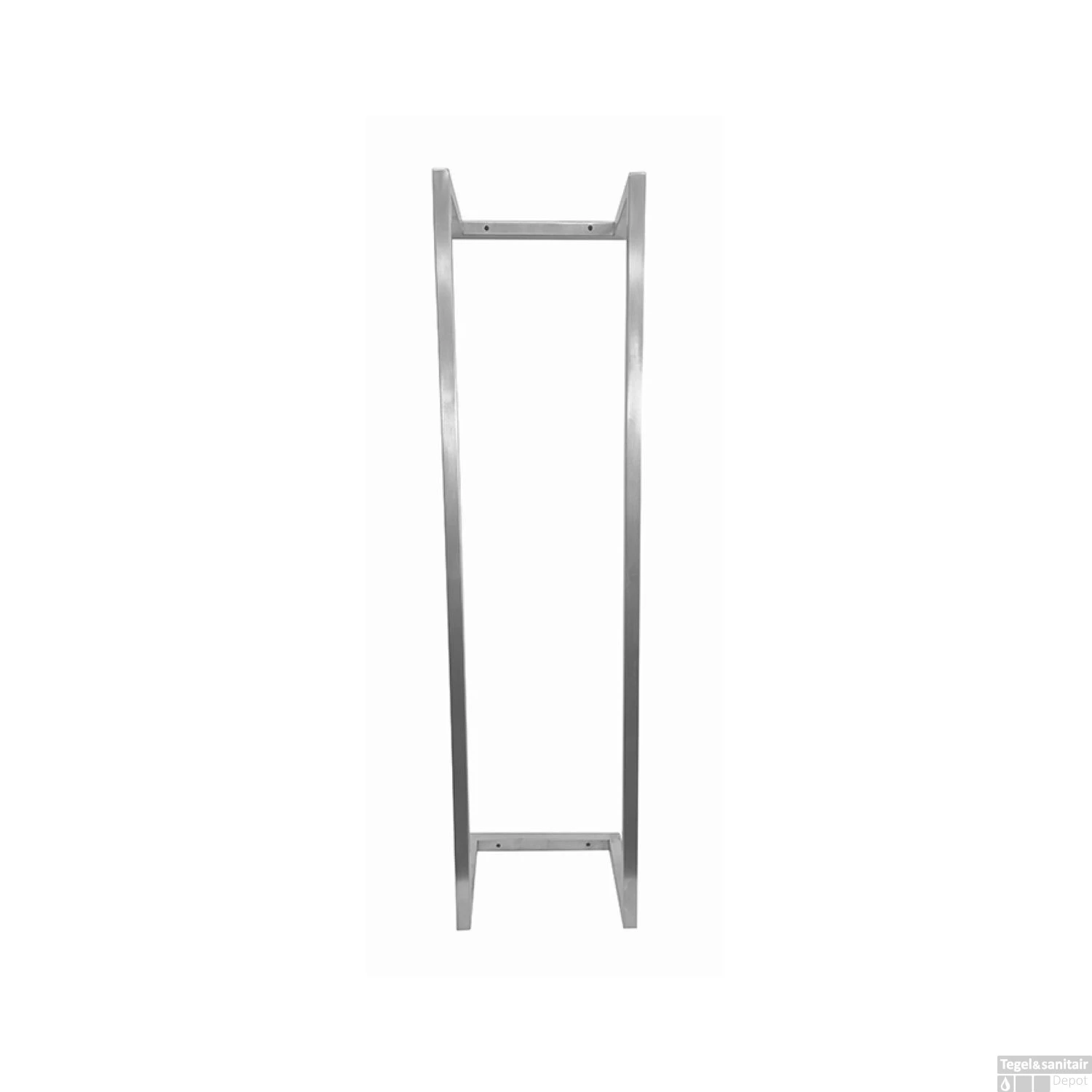 Handdoekrek Wiesbaden Loft Industrieel RVS 4 Handdoekrek Wiesbaden Loft Industrieel RVS - Afbeelding 2