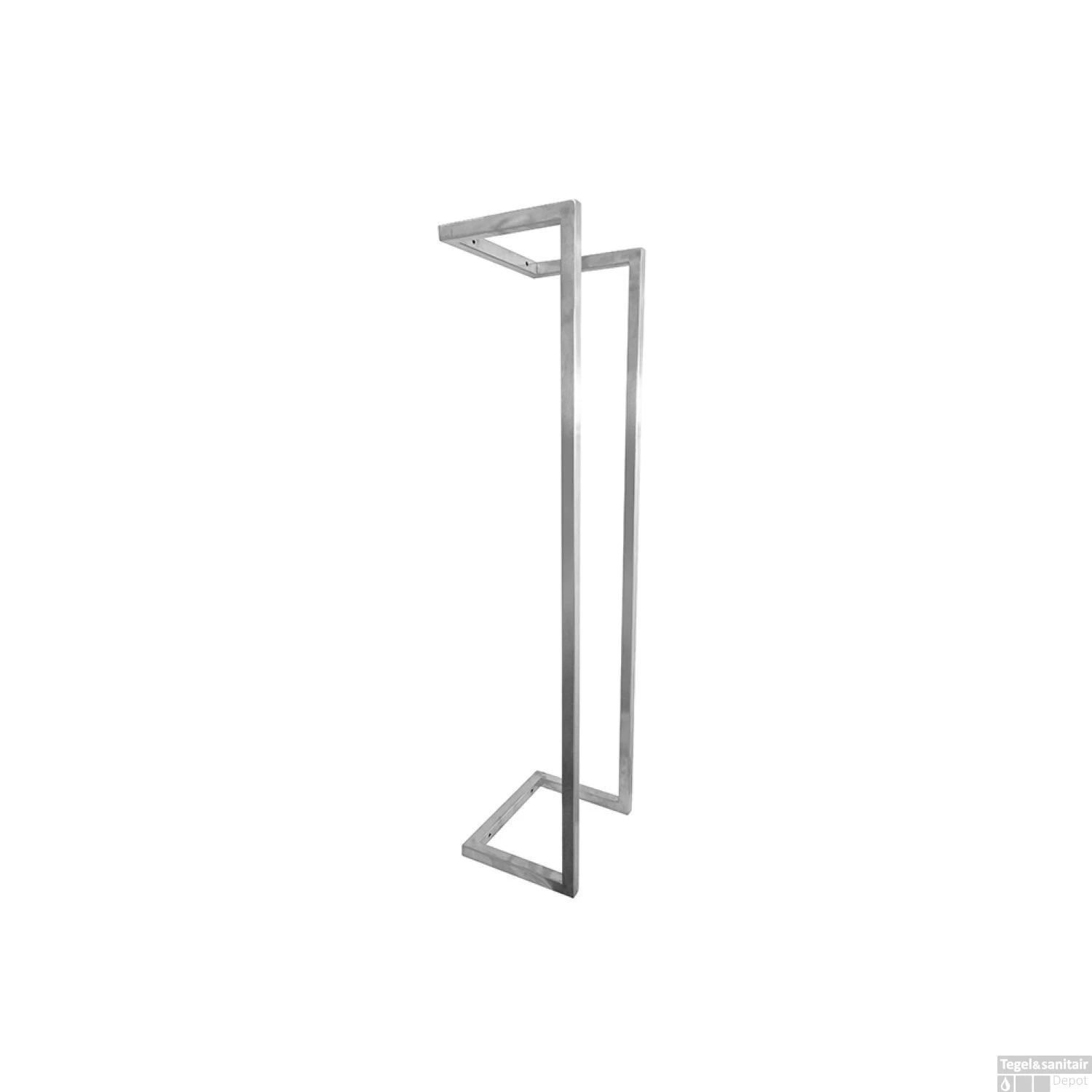 Handdoekrek Wiesbaden Loft Industrieel RVS 3 Handdoekrek Wiesbaden Loft Industrieel RVS