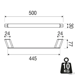 Handdoekrek Geesa Shift 50 Cm Chroom 10 Handdoekrek Geesa Shift 50 Cm Chroom -Goedkope Stijl Baden Winkel handoekrek geesa shift 50 cm chroom tech