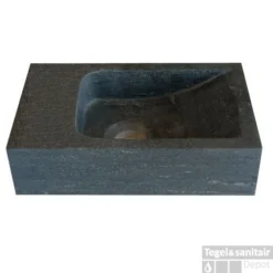Hardstenen Fontein Mini Links Zonder Kraangat 18x30x8 Cm