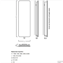 Radiator Plug & Play HD Heating IP Cupertino Elektrisch Met Touch Bediening (Alle Kleuren & Maten) -Goedkope Stijl Baden Winkel hdhcuperthotsconfig tech